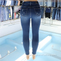 Unique Design Ladies Jeans Customized